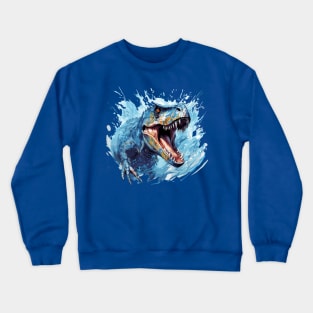 T-REX BLUE Crewneck Sweatshirt